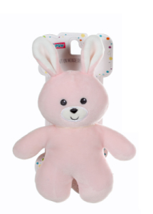 Peluche Lapin Rose PtiDoux - 20 cm