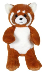 Peluche Panda Roux Green Forest - 32 cm