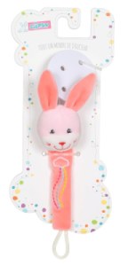 Attache Sucette Lapin Rainbow