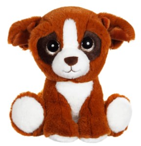 Peluche Chien Marron Puppy Eyes Pets - 22 cm