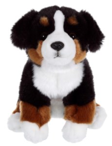 Peluche Chien Bouvier Bernois Chiens Réalistes - 25 cm