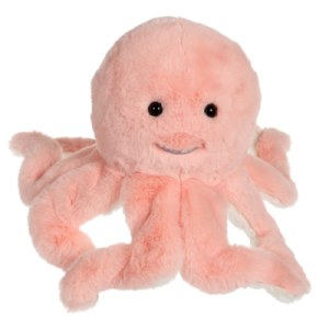 Peluche Pieuvre Les Amis de la Mer - 32 cm