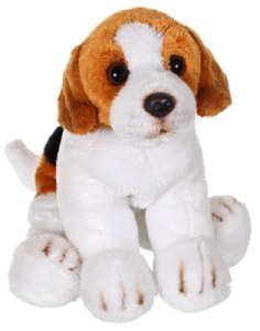 Peluche Chien Beagle Floppipup - 22 cm