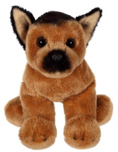 Peluche Chien Berger Allemand Floppipup - 22 cm
