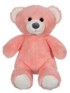 Peluche Ours Rose Trendy - 24 cm