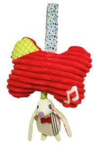 Peluche Musicale Chien Nonos - 17 cm