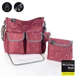 Sac à Langer Gaby Baby Winter Bordeaux