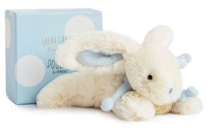 Peluche Lapin Bonbon Bleu