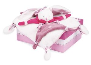 Doudou Lapin Cerise