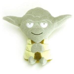 Peluche Plate Yoda Star Wars - 15 cm