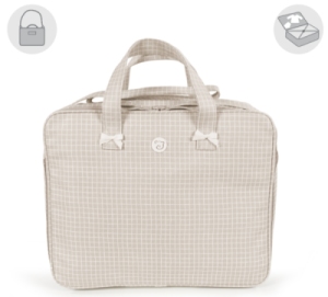 Valise de Maternité Miel Beige