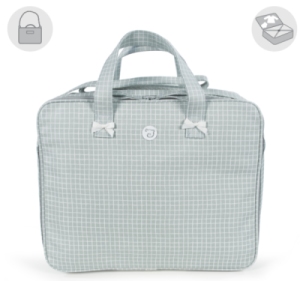 Valise de Maternité Miel Gris