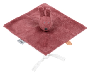 Doudou Lapin Bonnie Vieux Rose