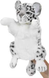 Peluche Marionnette Léopard Des Neiges