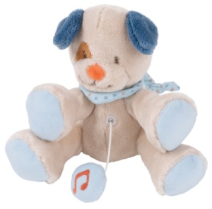 Peluche Mini Musicale Chien Jim