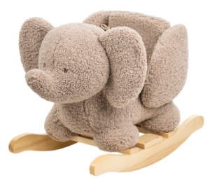Bascule Eléphant Teddy Taupe