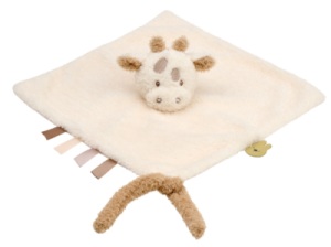 Doudou Girafe Teddy Crème