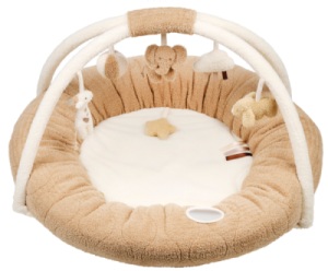 Tapis Eveil Pouf Teddy Beige