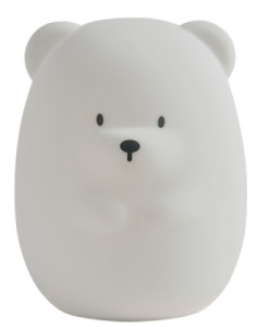 Veilleuse Ours Blanc Silicone