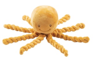 Peluche Poulpe Ocre Lapidou