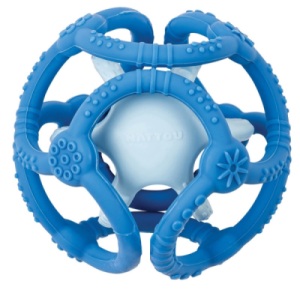 Set de 2 balles Silicone Bleu