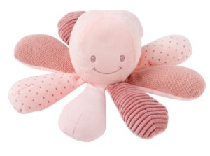 Peluche Poulpe Activités Rose Lapidou