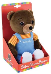 Peluche Petit Ours Brun - 32 cm