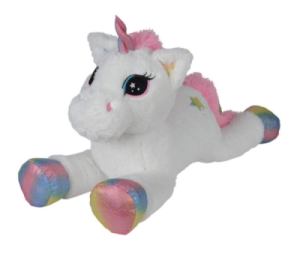 Peluche Licorne Couchée - 85 cm