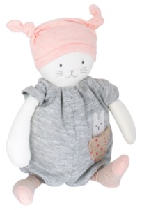 Peluche Musicale Chat Moon Les Petits Dodos - 28 cm