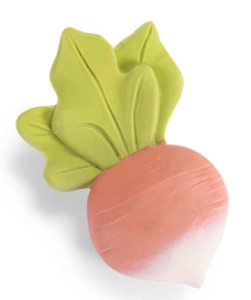 Anneau de Dentition Radis Trois Petits Lapins