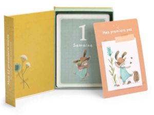 Cartes Mes 12 Premiers Mois Trois Petits Lapins (30 cartes)