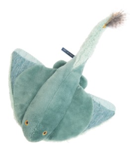 Peluche Petite Raie Tout autour du monde