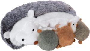 Peluche Hérisson et Bébés Allaitement Nursing