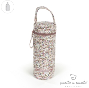 Porte Biberon Fleurs Roses Botanica