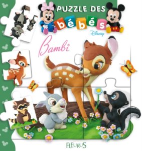 Livre Puzzle Bambi - Imagerie des Bébés