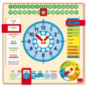 Grande Horloge Calendrier