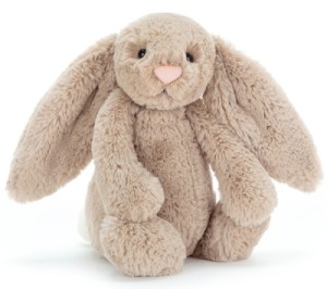 Peluche Lapin Bashful Beige Medium