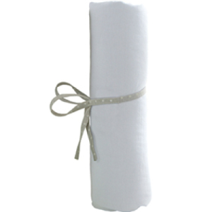 Drap Housse Blanc - 60x120 cm