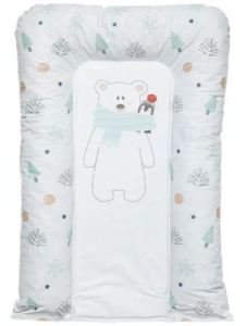 Matelas à Langer Flocons Ours et Pingouin - 50x70 cm