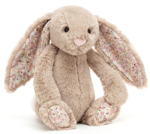 Peluche Lapin Beige Bashful Blossom - 31 cm