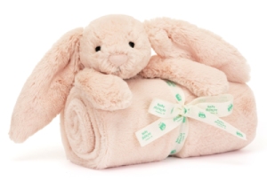 Doudou Couverture Lapin Blush Bashful