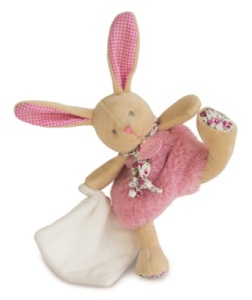 Doudou Pantin Lapin Poupi - 20 cm