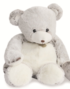 Peluche Ours Flocons Range Pyjama - 40 cm