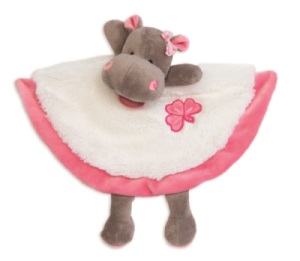 Doudou Hippopotame Zoé - 27 cm