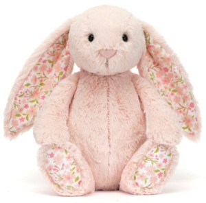 Peluche Lapin Blush Cherry Blossom Bashful Medium