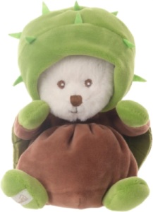 Peluche Ours Ziggy Châtaigne - 12 cm