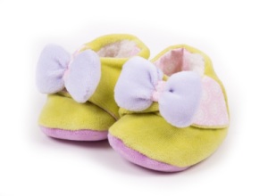 Chaussons Naissance Rose Pâle