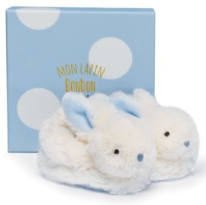 Chaussons Lapin Bonbon Bleu