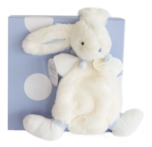 Doudou Lapin Bonbon Bleu