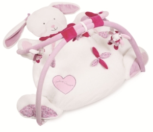 Tapis Eveil Lapin Cerise